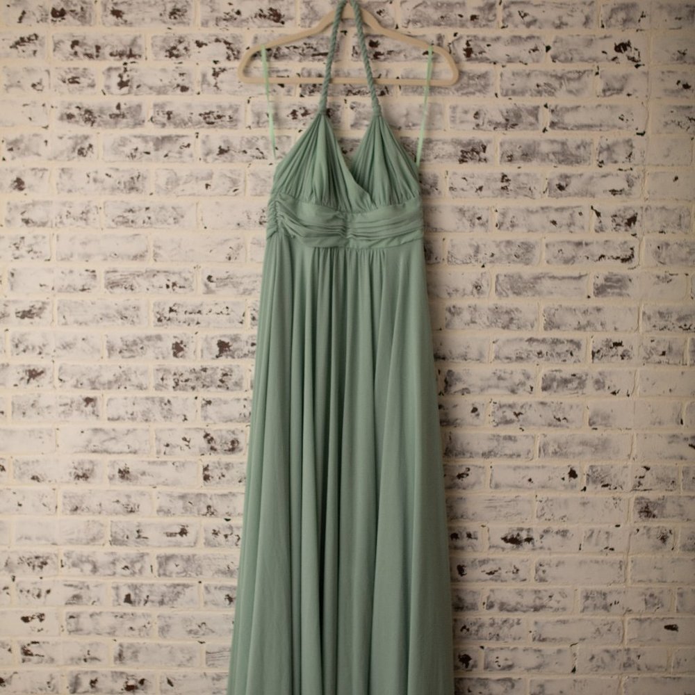Pinkblush Seafoam Green Dress